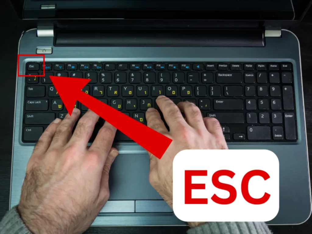 איך-למצוא-את-כפתור-ESC-בשביל-להשתמש-בתוסף-הנגישות