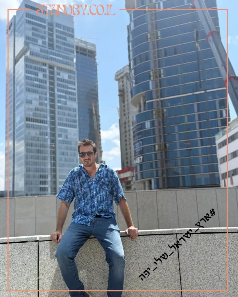 גיא מדגמן בתל אביב